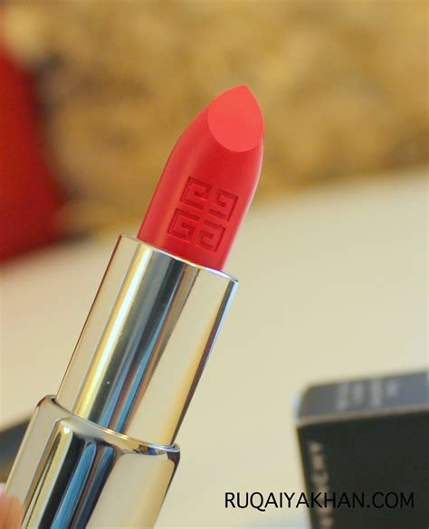 givenchy le rouge 303 review|Givenchy Le Rouge • Lipstick Review & Swatches .